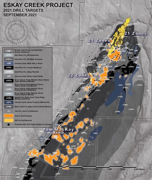 Eskay Creek Plan Map