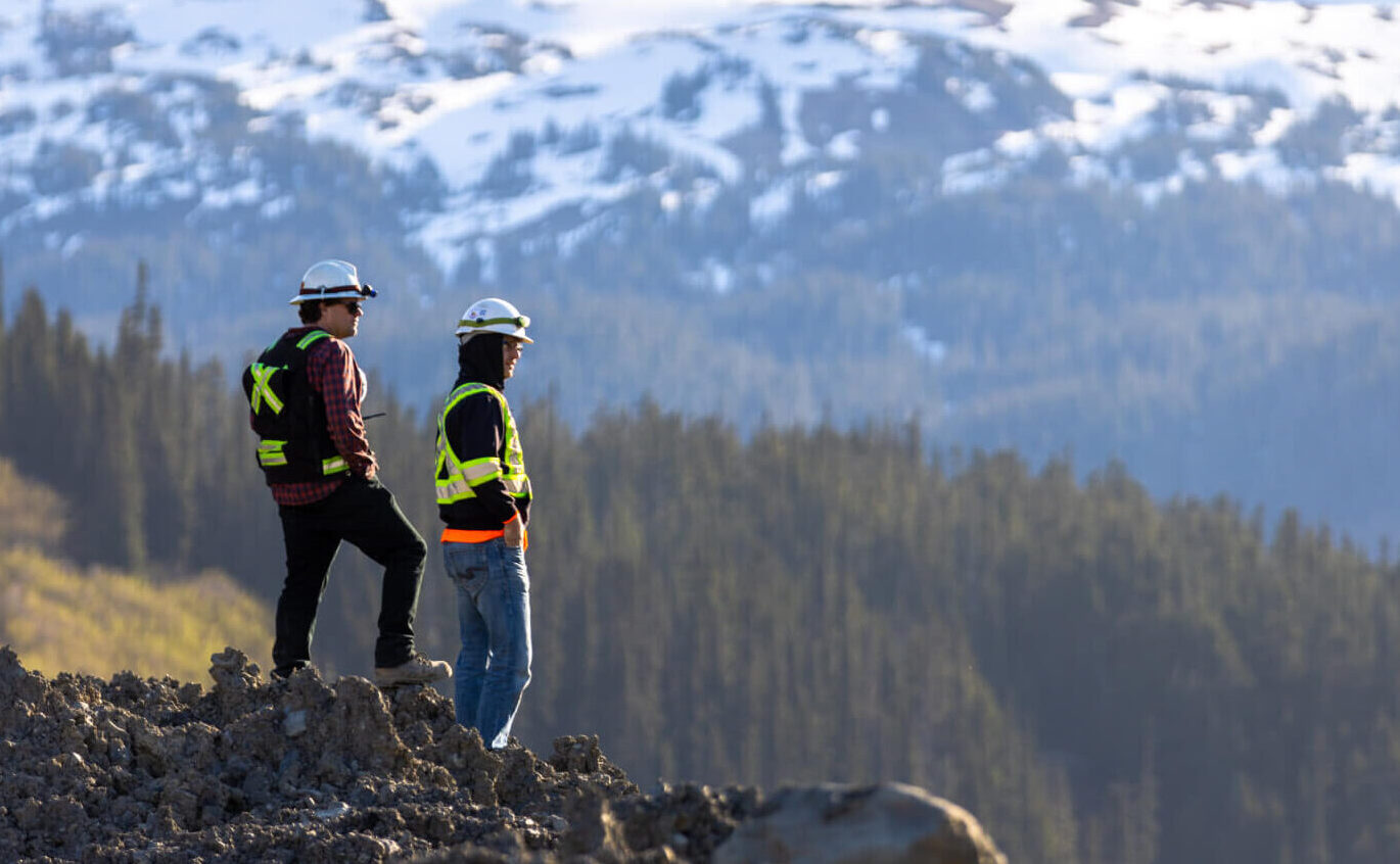 Workers Enjoiying The View