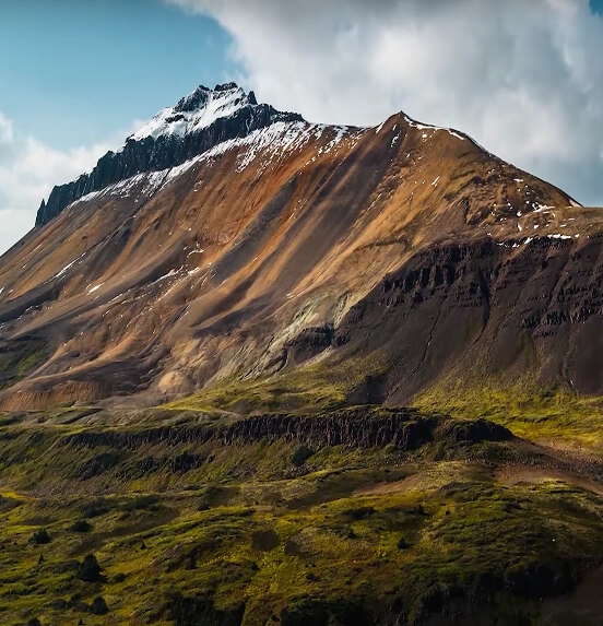 Snow Capped Mountain