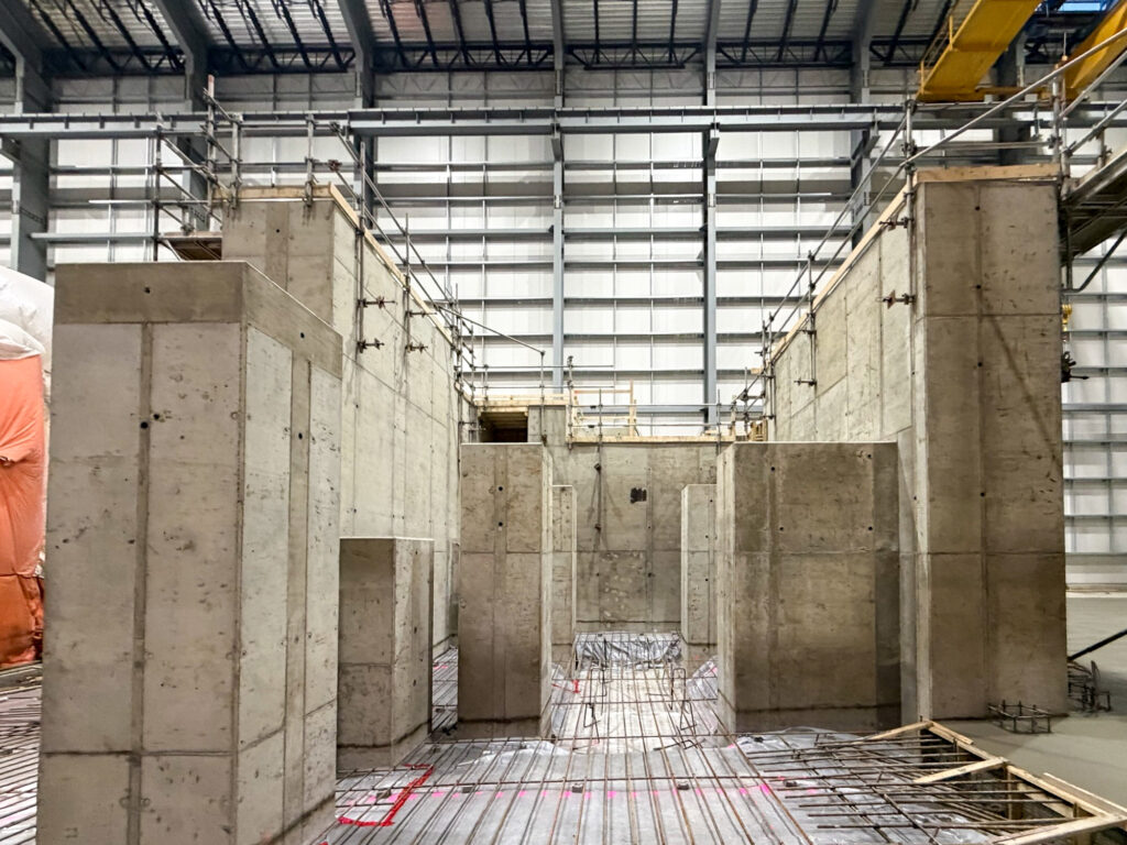 Concrete Pedestals For Mill